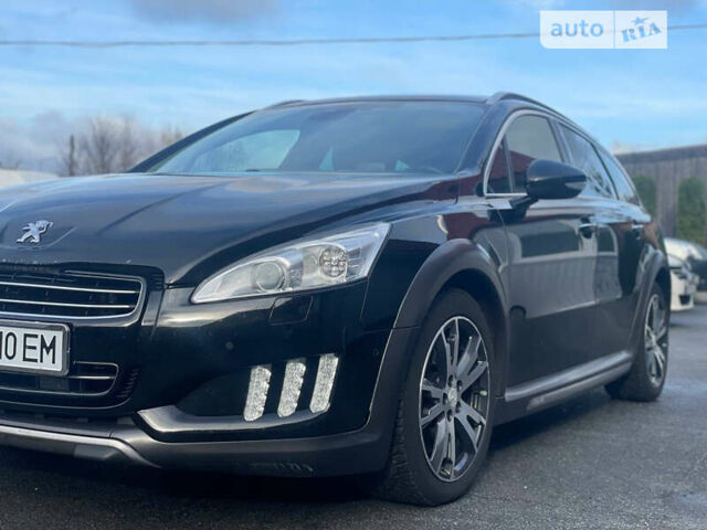 Чорний Пежо 508, об'ємом двигуна 2 л та пробігом 315 тис. км за 10400 $, фото 1 на Automoto.ua