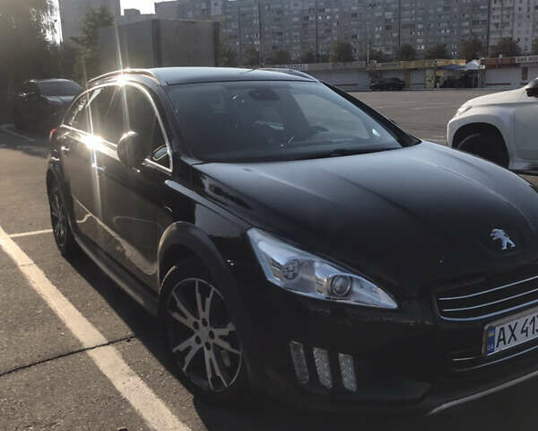 Черный Пежо 508, объемом двигателя 2 л и пробегом 338 тыс. км за 10000 $, фото 7 на Automoto.ua