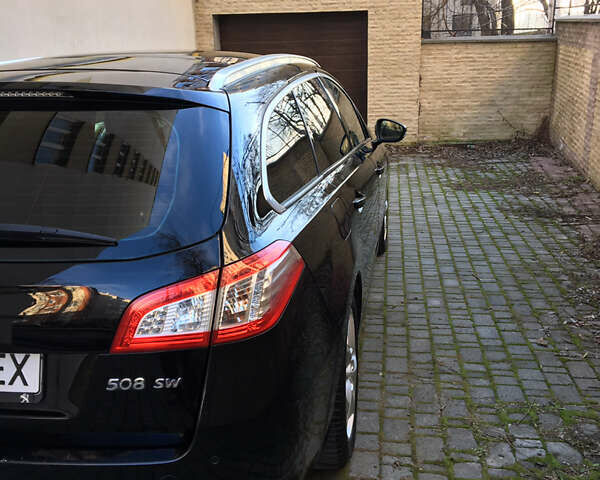 Черный Пежо 508, объемом двигателя 1.6 л и пробегом 297 тыс. км за 7200 $, фото 12 на Automoto.ua