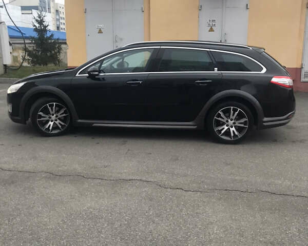 Черный Пежо 508, объемом двигателя 2 л и пробегом 340 тыс. км за 10000 $, фото 6 на Automoto.ua