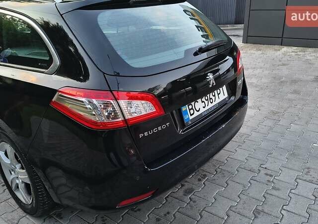 Черный Пежо 508, объемом двигателя 1.56 л и пробегом 296 тыс. км за 8300 $, фото 5 на Automoto.ua