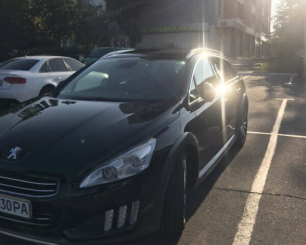 Черный Пежо 508, объемом двигателя 2 л и пробегом 338 тыс. км за 10000 $, фото 6 на Automoto.ua