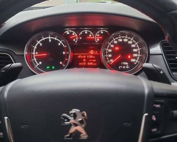 Черный Пежо 508, объемом двигателя 1.56 л и пробегом 280 тыс. км за 8000 $, фото 7 на Automoto.ua