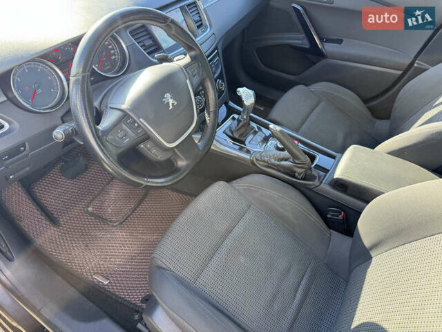 Черный Пежо 508, объемом двигателя 1.6 л и пробегом 220 тыс. км за 8990 $, фото 24 на Automoto.ua