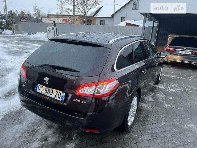 Чорний Пежо 508, об'ємом двигуна 2 л та пробігом 210 тис. км за 9200 $, фото 6 на Automoto.ua