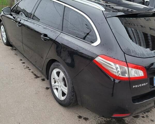 Черный Пежо 508, объемом двигателя 1.56 л и пробегом 280 тыс. км за 8000 $, фото 2 на Automoto.ua