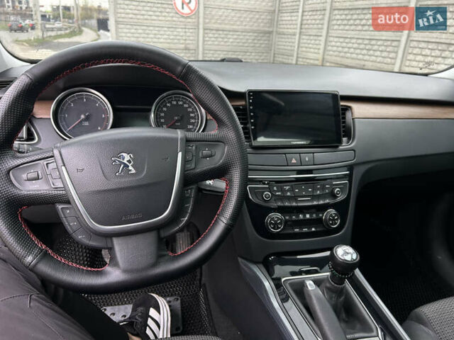Черный Пежо 508, объемом двигателя 1.56 л и пробегом 262 тыс. км за 7800 $, фото 19 на Automoto.ua