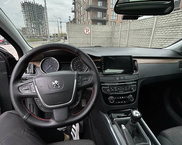 Черный Пежо 508, объемом двигателя 1.56 л и пробегом 262 тыс. км за 7800 $, фото 18 на Automoto.ua