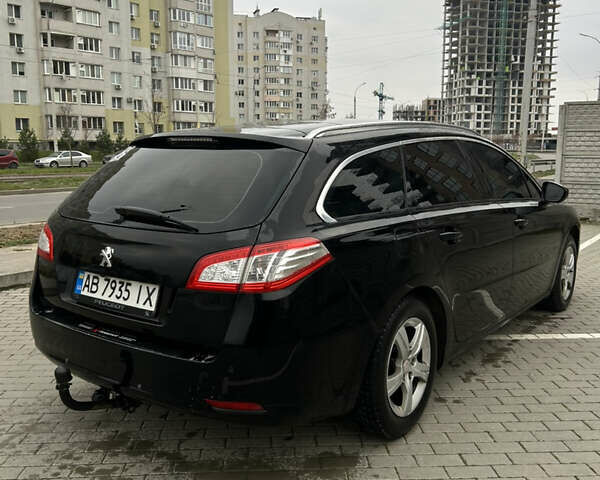Черный Пежо 508, объемом двигателя 1.56 л и пробегом 262 тыс. км за 7800 $, фото 7 на Automoto.ua