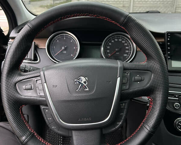 Черный Пежо 508, объемом двигателя 1.56 л и пробегом 262 тыс. км за 7800 $, фото 17 на Automoto.ua