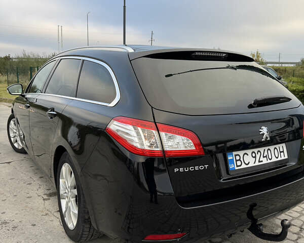 Черный Пежо 508, объемом двигателя 1.6 л и пробегом 255 тыс. км за 9100 $, фото 14 на Automoto.ua