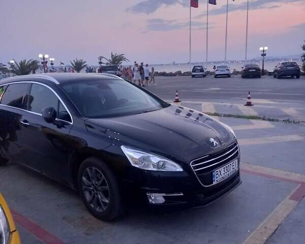 Черный Пежо 508, объемом двигателя 2 л и пробегом 235 тыс. км за 10300 $, фото 5 на Automoto.ua