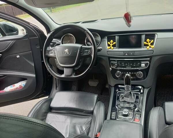 Черный Пежо 508, объемом двигателя 2 л и пробегом 235 тыс. км за 10300 $, фото 17 на Automoto.ua