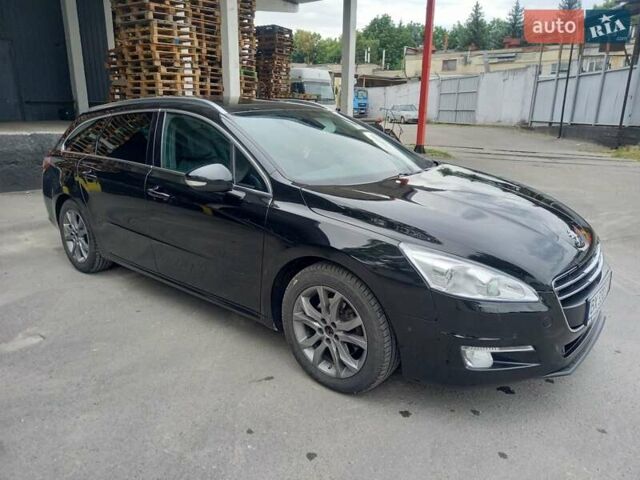 Черный Пежо 508, объемом двигателя 2 л и пробегом 235 тыс. км за 10300 $, фото 12 на Automoto.ua