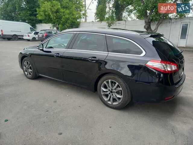 Черный Пежо 508, объемом двигателя 2 л и пробегом 235 тыс. км за 10300 $, фото 14 на Automoto.ua