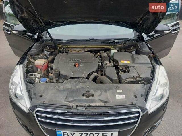 Черный Пежо 508, объемом двигателя 2 л и пробегом 235 тыс. км за 10300 $, фото 28 на Automoto.ua