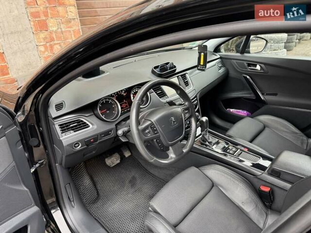 Черный Пежо 508, объемом двигателя 2 л и пробегом 237 тыс. км за 12700 $, фото 5 на Automoto.ua