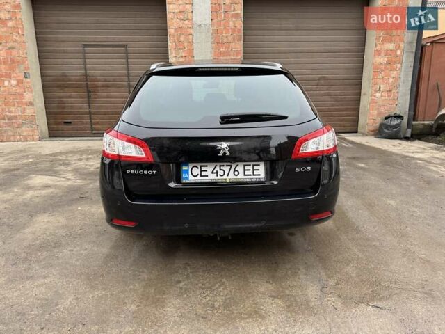 Черный Пежо 508, объемом двигателя 2 л и пробегом 237 тыс. км за 12700 $, фото 4 на Automoto.ua