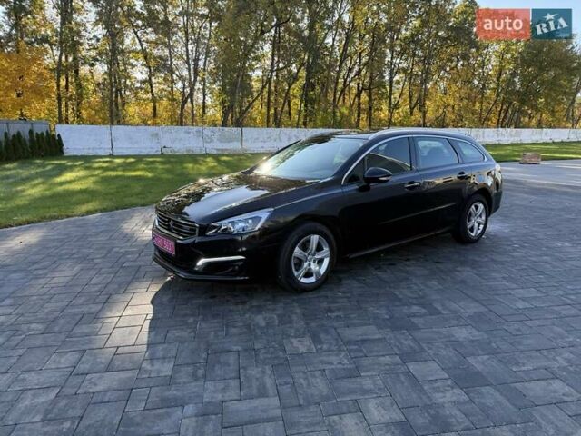 Пежо 508 2016 в Луцке на Automoto.ua Черный Пежо 508, объемом двигателя 1.6 л и пробегом 205 тыс. км за 11850 $, фото 2 на Automoto.ua