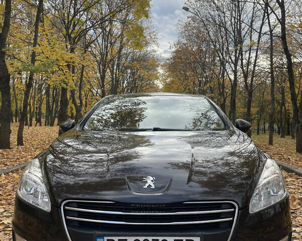Коричневый Пежо 508, объемом двигателя 1.56 л и пробегом 235 тыс. км за 7600 $, фото 2 на Automoto.ua