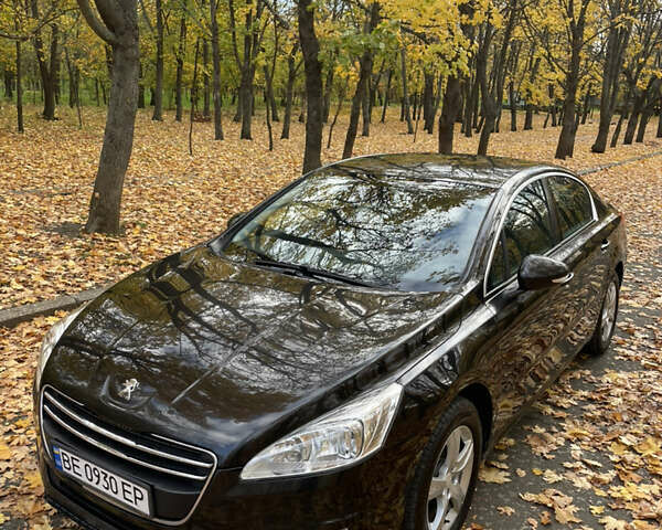 Коричневый Пежо 508, объемом двигателя 1.56 л и пробегом 235 тыс. км за 7600 $, фото 3 на Automoto.ua