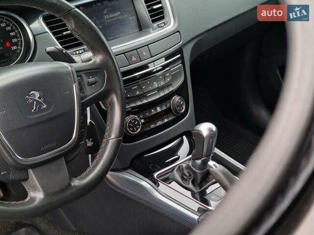 Коричневый Пежо 508, объемом двигателя 1.56 л и пробегом 224 тыс. км за 9500 $, фото 16 на Automoto.ua