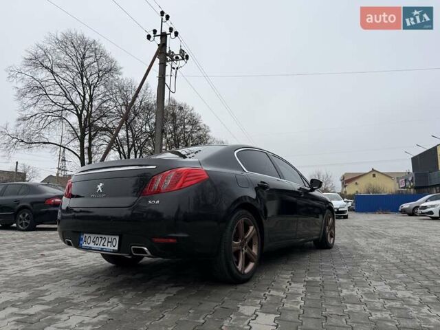 Коричневый Пежо 508, объемом двигателя 2.2 л и пробегом 197 тыс. км за 9700 $, фото 11 на Automoto.ua