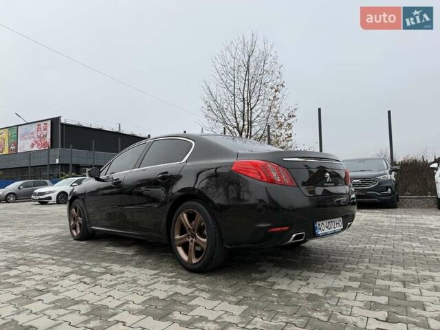 Коричневый Пежо 508, объемом двигателя 2.2 л и пробегом 197 тыс. км за 9700 $, фото 7 на Automoto.ua