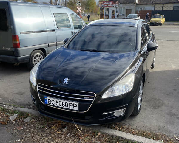 Коричневый Пежо 508, объемом двигателя 1.56 л и пробегом 295 тыс. км за 6700 $, фото 1 на Automoto.ua