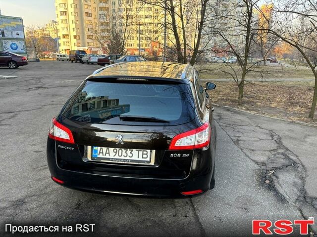 Коричневый Пежо 508, объемом двигателя 1.6 л и пробегом 291 тыс. км за 7600 $, фото 4 на Automoto.ua