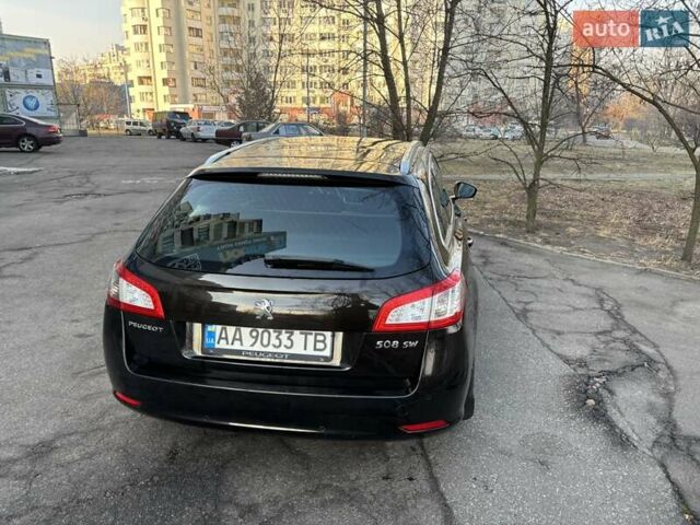 Коричневый Пежо 508, объемом двигателя 1.56 л и пробегом 292 тыс. км за 7500 $, фото 7 на Automoto.ua