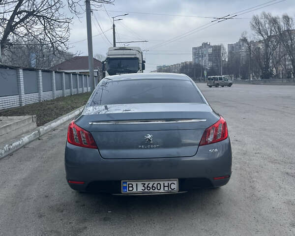 Серый Пежо 508, объемом двигателя 2 л и пробегом 271 тыс. км за 9300 $, фото 4 на Automoto.ua