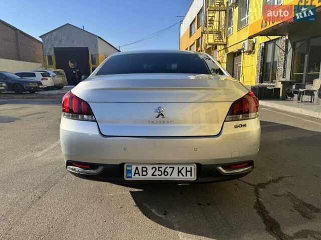 Серый Пежо 508, объемом двигателя 2 л и пробегом 270 тыс. км за 14000 $, фото 5 на Automoto.ua