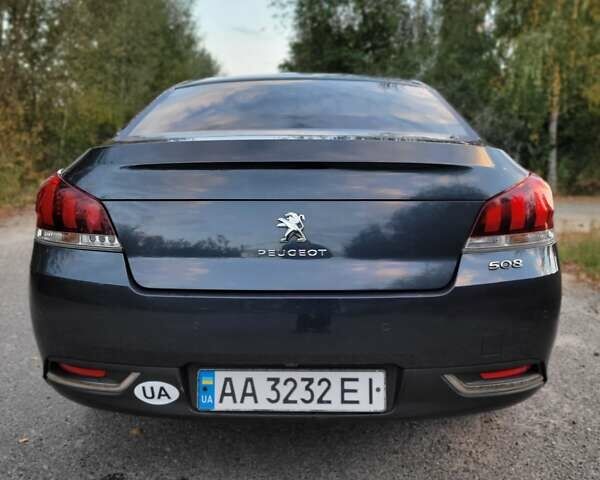 Серый Пежо 508, объемом двигателя 1.6 л и пробегом 172 тыс. км за 11000 $, фото 5 на Automoto.ua