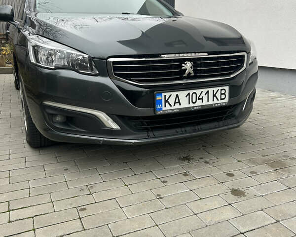 Серый Пежо 508, объемом двигателя 2 л и пробегом 206 тыс. км за 11000 $, фото 7 на Automoto.ua