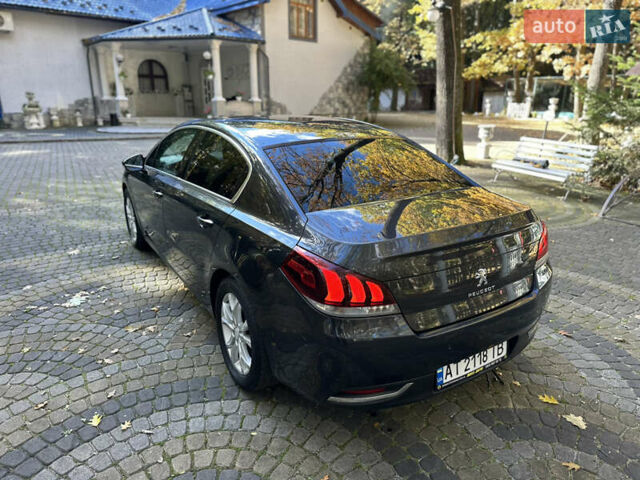 Сірий Пежо 508, об'ємом двигуна 1.56 л та пробігом 185 тис. км за 7999 $, фото 11 на Automoto.ua