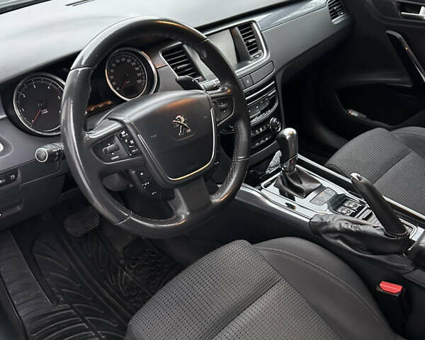 Серый Пежо 508, объемом двигателя 2 л и пробегом 206 тыс. км за 11000 $, фото 15 на Automoto.ua