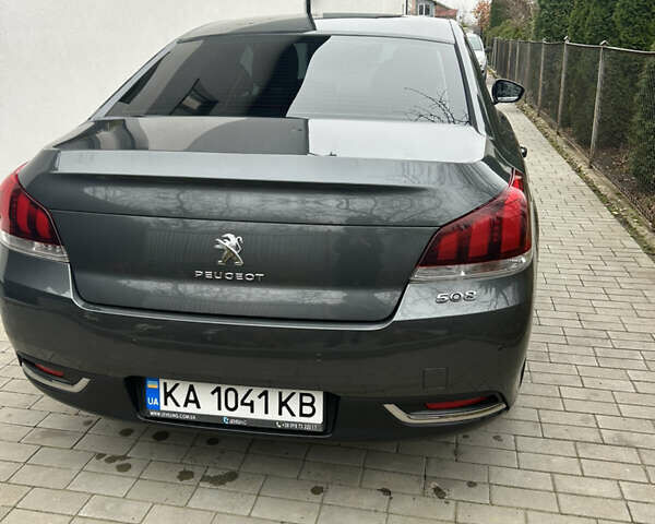 Серый Пежо 508, объемом двигателя 2 л и пробегом 206 тыс. км за 11000 $, фото 4 на Automoto.ua