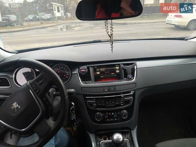 Серый Пежо 508, объемом двигателя 1.6 л и пробегом 209 тыс. км за 10500 $, фото 5 на Automoto.ua