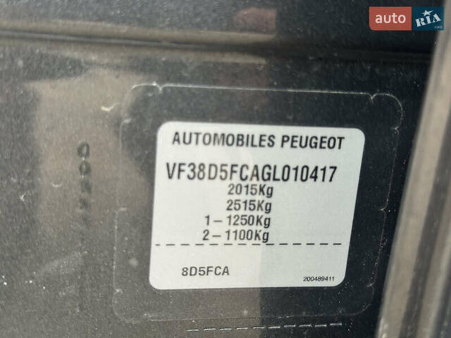 Серый Пежо 508, объемом двигателя 1.6 л и пробегом 69 тыс. км за 9999 $, фото 24 на Automoto.ua