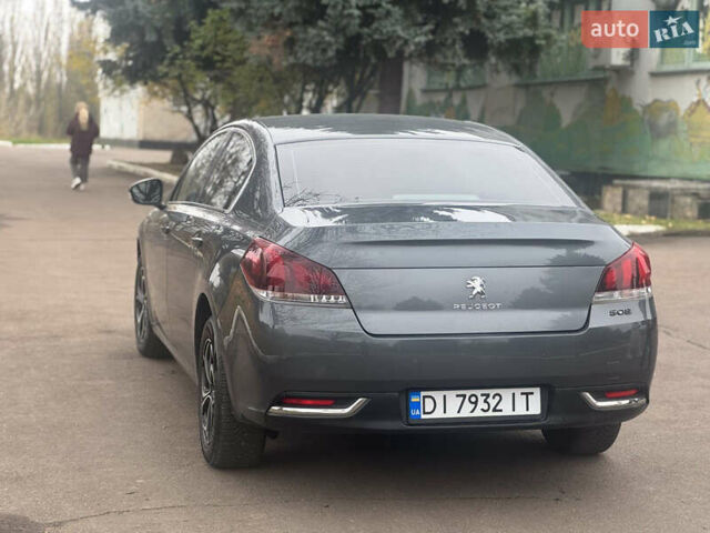Серый Пежо 508, объемом двигателя 1.6 л и пробегом 69 тыс. км за 9999 $, фото 15 на Automoto.ua