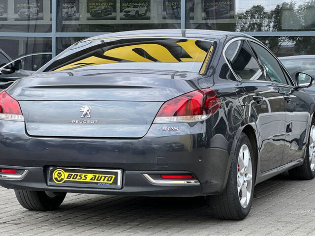 Сірий Пежо 508, об'ємом двигуна 1.6 л та пробігом 215 тис. км за 11900 $, фото 5 на Automoto.ua