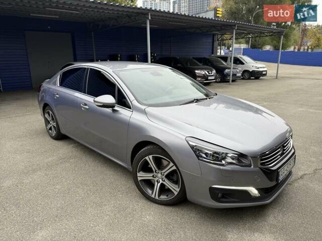 Серый Пежо 508, объемом двигателя 2 л и пробегом 90 тыс. км за 17900 $, фото 7 на Automoto.ua