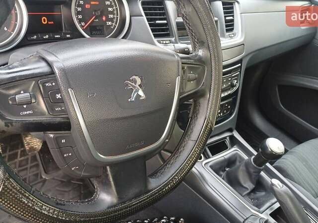 Серый Пежо 508, объемом двигателя 1.56 л и пробегом 255 тыс. км за 6350 $, фото 19 на Automoto.ua