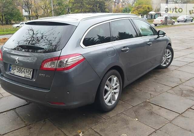 Сірий Пежо 508, об'ємом двигуна 1.6 л та пробігом 233 тис. км за 9500 $, фото 4 на Automoto.ua