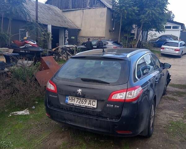 Серый Пежо 508, объемом двигателя 1.56 л и пробегом 278 тыс. км за 4800 $, фото 4 на Automoto.ua