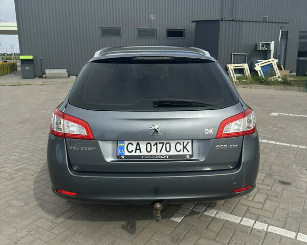 Серый Пежо 508, объемом двигателя 2 л и пробегом 369 тыс. км за 7500 $, фото 1 на Automoto.ua