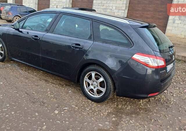 Серый Пежо 508, объемом двигателя 1.56 л и пробегом 255 тыс. км за 6350 $, фото 8 на Automoto.ua