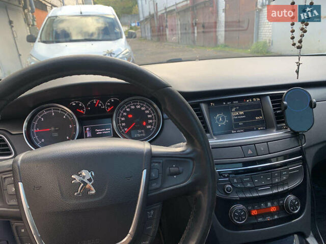 Серый Пежо 508, объемом двигателя 2 л и пробегом 276 тыс. км за 9800 $, фото 15 на Automoto.ua