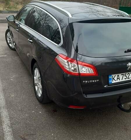 Серый Пежо 508, объемом двигателя 1.6 л и пробегом 229 тыс. км за 7300 $, фото 6 на Automoto.ua